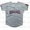 Bull Durham Stranger Things Crash Davis Ebby 'Nuke' Laloosh Milb Baseball Jersey Anpassad valfritt nummer och namn alla sömmar