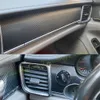 Panneau de commande central intérieur poignée de porte 3D 5D en Fiber de carbone autocollants décalcomanies voiture-style couverture pièces produits accessoires pour Por280r