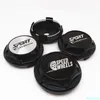 4PCS 68 mm Sport Edition Wheel Caps Hub Speed ​​Wheels Center Cover Cover Car Styling 64mm Auto RIMS EMBLEM Badge Cap 45mm Sticker4271338