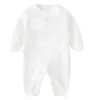 Baby nyfödd pojke tjej romper kläder lyx långärmad spädbarnskläder småbarn barn jumpsuit rompers6777367