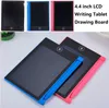 4.4 Cal Mały rozmiar Inteligentny Pisanie Pisanie Pisanie LCD Tablet Digital Portable Doodle Board Led Panel Zabawki dla dzieci Dorosłych Memos Pad