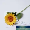 Decorative Flowers & Wreaths Single Sunflower Simulation Flower Home Living Room Decoration Fake Silk Bobo Ball Sun Garden