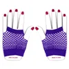 50pairs/100pcs Women Summer Gloves Sexy Lace Mesh Black Driving Mittens Anti Uv Sunscreen Full Finger Elegant Lady Dance 2021