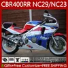 Honda cbr 400 rr cc 400cc nc29 94 95 96 97 98 nc23 cbr400rr cbr 400rr 1994 1998 1999 CBR400 RR 88-99 OEM 페어링