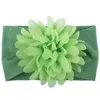 Soft Nylon Bebê Headbands Chiffon Floral Recém-nascido Desenhista Headband Princesa Designer Headbands Meninas Bandas de Cabelo Menina Acessórios de Cabelo 178 B3