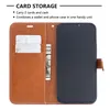 Cowboy Jean Canvas Pu Leather Wallet Flip Cover Case för iPhone 14 13 12 11 Pro Max XS XR 8 7 Plus SE2020