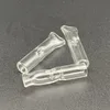 Glass Filter Tip Flat Round Mouth Smoking Joint OD8mm 12mm Clear Colorful holder for Dry Herb Tobacco Cigarette Rolling Paper