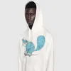 100% Pamuk Tasarımcı Hoodie Mens Kaykay Tişörtü Uzun Kollu Gömlek Hoodies Adam Kadın Moda Giyim Nakış Baskılı Mektup Severler Rahat Kazak S-2XL