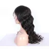 Lacefront İnsan Saçı 360 Siyah Kadın Ayrılıyor Ucuz Remy Brezilya Vücut Dalga 360 Frontal Tam Dantelli Peruk Önceki Kapanmış6025221