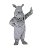 Costumes de mascotte de rhinocéros Halloween robe de soirée fantaisie personnage de dessin animé carnaval noël anniversaire adultes tenue taille adulte Halloween