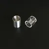 포커스 v 카르타 티타늄 인서트 또는 석영 그릇 흡연 액세서리 평평한 탑 열 손톱 두꺼운 돔이없는 벤터 유리 봉