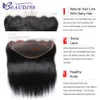 Brazilian Straight Virgin Hair 13x6 Lace Frontal Closures 100 Human Hair PrePlucked Hairline With Baby Hair Closure69463466558837
