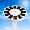 128 LED Flag Pole Solar Power Automatic Light Night Super Bright Flagpole