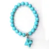 Perlenstränge-Armbänder, Halbedelstein-Merkaba-Yoga-Perlen, Heilkristalle, Chakra-Armband, handgefertigter Schmuck für Frauen