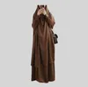 Ethnic Clothing Eid Hooded Muslim Women Hijab Dress Prayer Garment Jilbab Abaya Long Khimar Full Cover Ramadan Abayas Islamic Clothes Niqab