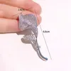 Sinzry 2019 cubic zircon shinning elegant tulpan blomma kostym broscher pin lady spänne smycken tillbehör