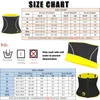 NINGMI Body Shapers Slim Waist Trainer per le donne Neoprene Sauna Strap Fat Burning Cintura Cincher Girdles Dimagrante Shapewears 210708