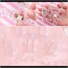 Other Housekeeping & Gardencandy Shape Sugar Jewelry Ring Craft Case Creative Transparent Candy Packing Box Home Storage Organization Drop D