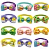 50/100pcs Cute Dog Easter Bow Tie Pet Supplies Accessories Eggs Cat Puppy Bowties Collar For Small Apparel