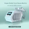 Draagbare microdermabrasiemachine zuurstoftherapie kleine bubbel diepe reinigingsmachines rf rimpel verwijdering face lift huid aanscherping verjonging