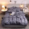 Set di biancheria da letto in gomma elastica 3/4 pezzi Set copripiumino + lenzuolo con angoli + federa Biancheria da letto a stella estiva Bird Home Letto ananas