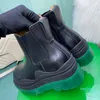 2021 Womens Laarzen Chunky Hak Werk Tooling Schoen Mode Western Crystal Star Desert Rain Boot Winter Snow Enkle Martin High-end kwaliteit