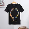 21ss Topy Mężczyźni Kobiety Designer Skull Diamond T Koszulki Tshirt Kapturem Płaszcz Spodenki Tee Bur Koszulki Kurtki Dżinsy Jersey Paski Buty Torby Płaszcze 4