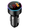 Quick Charge 4.0 3.0 USB Car Charger For iPhone Xiaomi Huawei Auto Type C PD 6A Fast Mobile Phone adapter