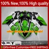 川崎忍者OEM ZX600C ZX636 ZX 6R 6 R 600 CC 05-06 BODYWORKS 7NO.73 ZX-600 ZX 636 ZX-600 2006 ZX-636 600 CC ZX6R 05 06 ABSフェアリングキットメタルグリーン