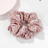 Fashion Small Floral Large Intestine Hair Tie Headband Women Colorful Scrunchies Cute Bands Girls Holder Clips & Barrettes