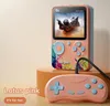 Consoles de jeux vidéo portables 500 en 1 G5 Retro Game Player Mini console de jeu HD écran LCD deux rôles manette de jeu cadeau d'anniversaire pour enfants avec contrôleur