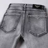 Jeans Homme Broderie Nostalgique Denim Homme Européen Automne et Hiver Produits