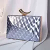 Evening Bags Vintage Style Pu Fashion Lady Small Day Clutch Arrival Metal Evening Bags for Party Purse 220314