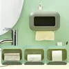 Toilet Paper Holders Plastic Great Multi-function Holder Rack Shelf Waterproof Wall Mounted For Home