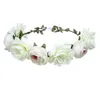 Flower Headband Simulation Roses Bride Seaside Holiday Wreath Headband Fashion Headdress GC216