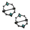 Autres 2PC Nipplerings Nipple Rings Piercing Strainght Barbells Bijoux en acier inoxydable pour femmes filles 14mm 16mm