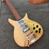 Rare 527mm JOHN LENNON Natural 325 Pickguard Gold pour guitare électrique, longueur d'échelle courte, cordier Bigs Tremolo