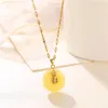 Pendant Necklaces Fashion Low Price Jewelry Luxurious Titanium Steel Style Gold Female's Choker Party Necklace For Girls