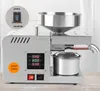 Food Processing 220V / 110V Intelligent Oil Press Automatic Household and Commercial Stainless Steel Extraction Machine