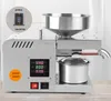 Food Processing 220V / 110V Intelligent Oil Press Automatic Household and Commercial Stainless Steel Extraction Machine