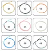 보헤미안 방수 왁스 와이어 꼰 구두 여름 해변 서퍼 웨이브 구두 남성 여성을위한 조정 가능한 수제 우정 팔찌