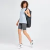 L-160 Gilet de yoga sans manches en jacquard pour femmes Débardeur léger et respirant Haut de fitness à séchage rapide Chemisier de sport doux et décontracté All-match