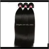 Zf Natural Brazilian Weave 100Gpc Straight Wave 828 Inch Remy Human Black Bzhw02 9Lpi4 Estensioni personalizzate Fgicz