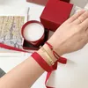 Bangle roestvrij stalen armband 3 metalen gesp lint lace-up ketting multicolor verstelbare maat voor vrouwen man unisex