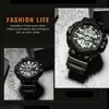 Led Bracelet Digital Waches Smael Brand Luxury Clock Men Military Watches Alarm Relogio Montre1532b Men Watches Sport Waterproof Q0524