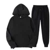 Mode Merk Mannen Sets Trainingspak Herfst Heren Hoodies + Sweatpants Twee Stuk Suit Hooded Casual Mannelijke Kleding Trainingspakken