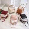 Mini rugzak vrouwen crossbody tas voor tienermeisje plaid vrouwen schouder portemonnee schooltas Koreaanse stijl nieuwe trendy bagpack vrouwelijke Y1105