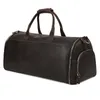 Duffel Bags Hand Carry Luggage Travel Duffle Bag Luxury Overnight Large Leather Men Weekend Designer Storage