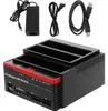 CE Docking Stations Plastic USB3.0 para SATA IDE externo 2.5 "/3.5" HDD HDD Drive Drive Station Reader