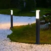 Lâmpadas de gramado LED à prova d'água ao ar livre Luzes de jardim 10 W COB Pinos de estacionamento AC85-265 V Lâmpada de paisagem de alumínio